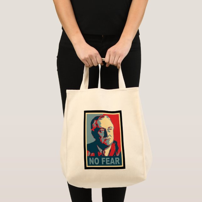 Bolsa Tote FDR sem medo (Frente (produto))