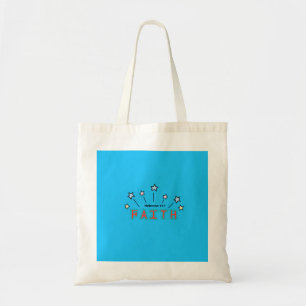 Bolsa Tote Fé (Hebraicos 11:1) Saco de Tote
