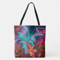 Feather Fractal Abstrato