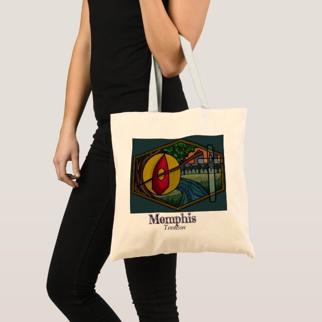 Bolsa Tote Febre Amarela Histórica (Memphis): (Frente (produto))