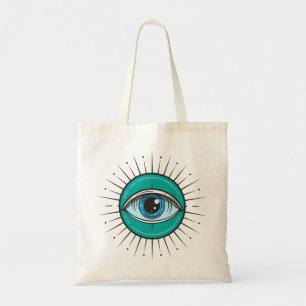 Bolsa Tote Feche o Mau azul