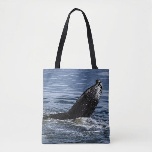 Bolsa Tote Fecho das unhas da baleia-jubarte - Fotografia da