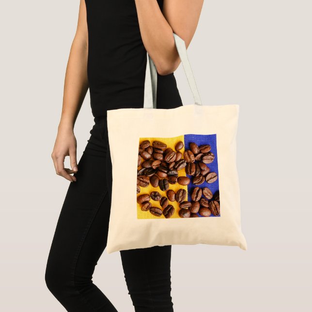 Bolsa Tote Feijões de café (Frente (produto))