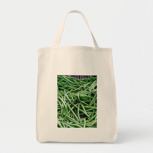 Bolsa Tote Feijões verdes (Frente)