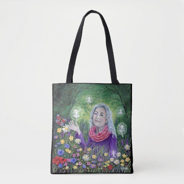 Bolsa Tote Feiras de Flores de Verão (Frente)