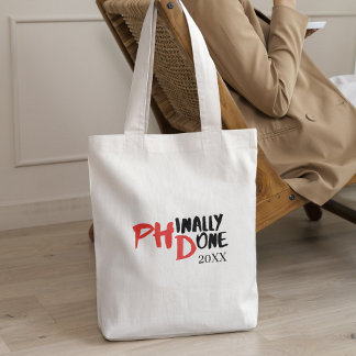 Bolsa Tote Feita por finalidade - Design de Cotação de Gradua
