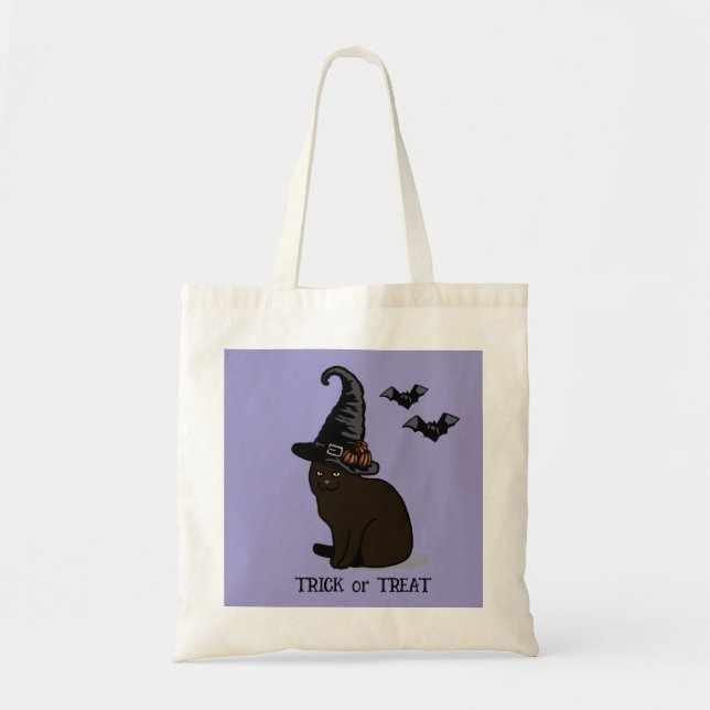Bolsa Tote Feiticeira Engraçada e Engraçada do Halloween (Frente)