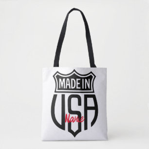 Bolsa Tote Feito nos EUA - Sinal Thunder_Cove