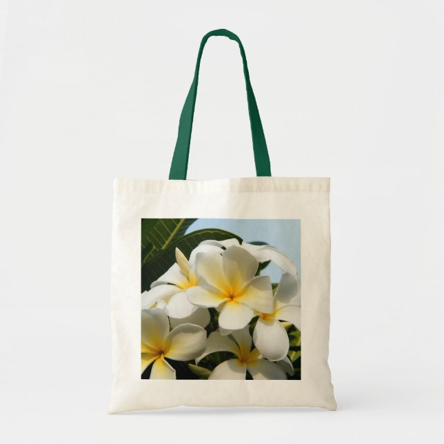 Bolsa Tote Felicidade do Frangipani (Frente)