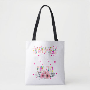 Bolsa Tote Felicidade é ser primo Floral Mimi, mãe