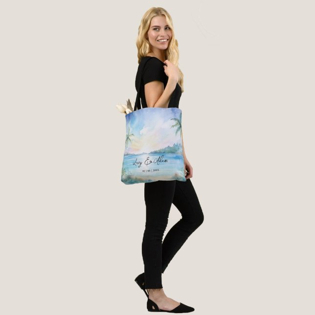 Bolsa Tote Felicidade tropical (Criador carregado)
