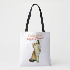Bolsa Tote Felino Bem Direito Mede Gato Engraçado Cotação Got