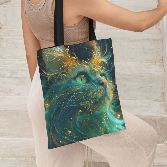 Bolsa Tote Felino Místico (Criador carregado)