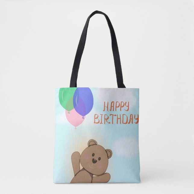 Bolsa Tote Feliz aniversário (Frente)