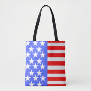 Bolsa Tote Feliz aniversário América, Dia da Independência