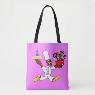 Bolsa Tote Feliz Aniversário Deseja Rosa