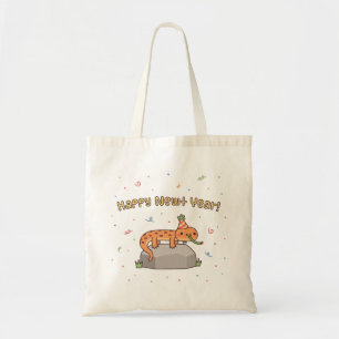 Bolsa Tote Feliz Ano da Salamandra, Brincadeira de Ano Novo D