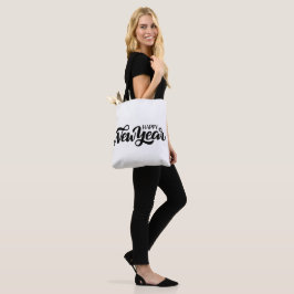 Bolsa Tote Feliz Ano Novo, a todos