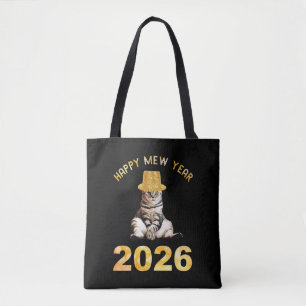 Bolsa Tote Feliz Ano Novo Mew 2026