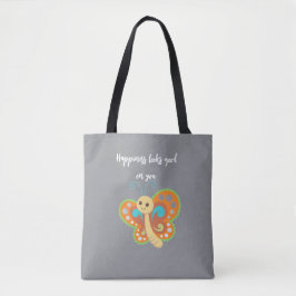 Bolsa Tote Feliz Buterfly