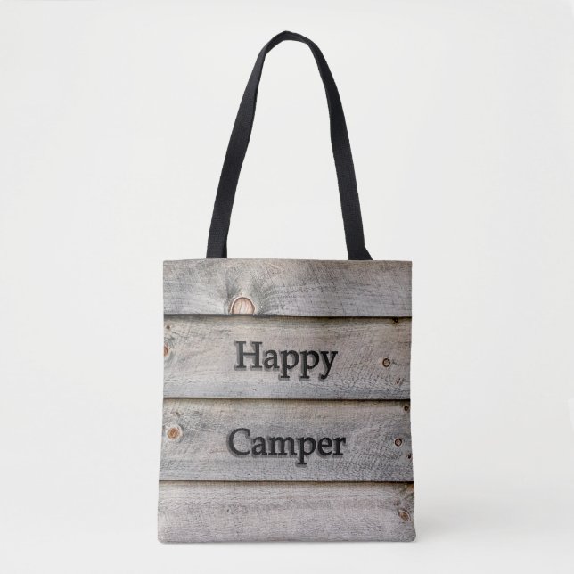 Bolsa Tote Feliz Camper (Frente)