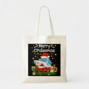 Bolsa Tote Feliz Cruisemas Navio De Cruzeiro De Natal Para Me