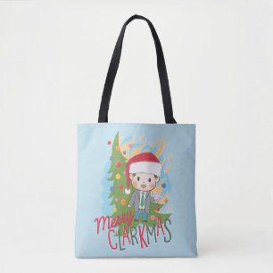 Bolsa Tote Feliz de Natal Clarkmas