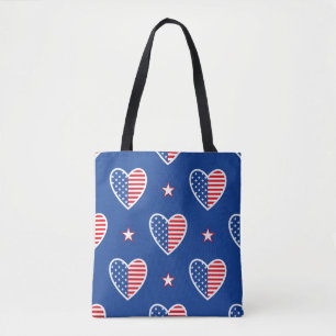Bolsa Tote Feliz dia da independência dos Estados Unidos da