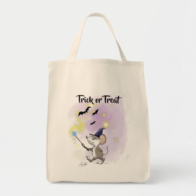 Bolsa Tote Feliz Dia das Bruxas de Moe (Frente)