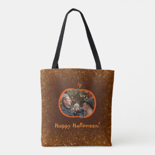 Bolsa Tote Feliz Dia das Bruxas! Faça o seu próprio 2