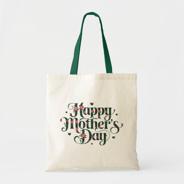 Bolsa Tote Feliz dia de as mães (Frente)