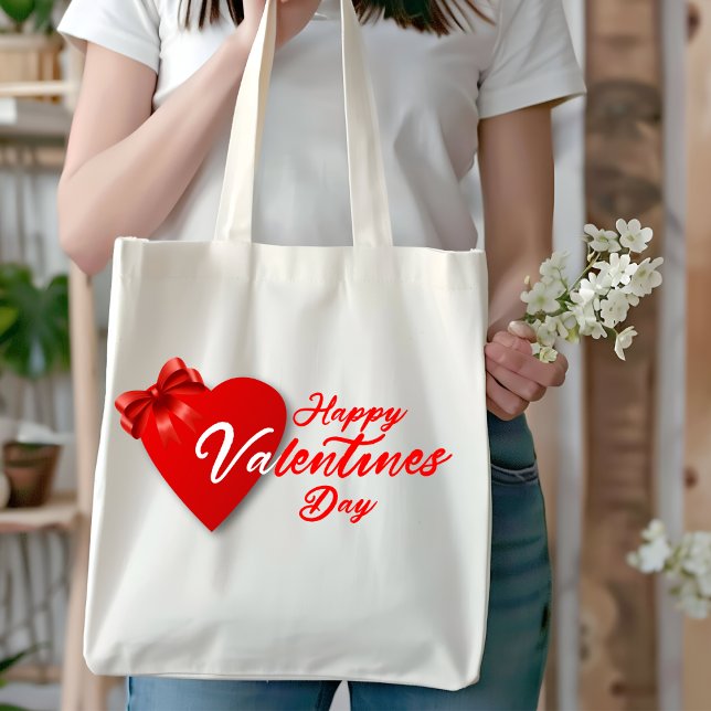 Bolsa Tote Feliz dia de os namorados Tote Bag: Amor Carregar  (Criador carregado)