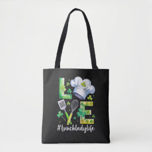 Bolsa Tote Feliz Dia de São Patrício Vida de Senhora da Canti