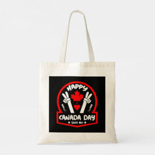 Bolsa Tote Feliz Dia do Canadá 1 de julho