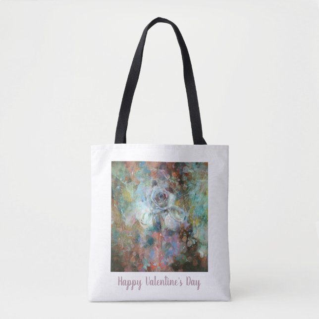 Bolsa Tote Feliz Dia dos Namorados.  (Frente)