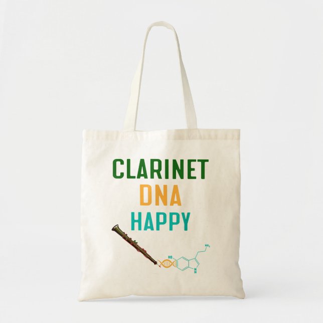 Bolsa Tote Feliz DNA Clarinet (Frente)
