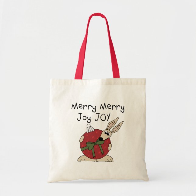 Bolsa Tote Feliz Feliz Joy Joy Camisetas e presentes (Frente)