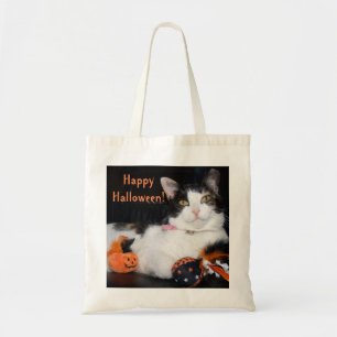 Bolsa Tote Feliz Gatinho de Cat Calico