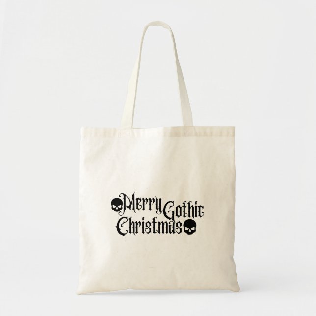 Bolsa Tote Feliz Gótica Tote Bag Natal (Frente)