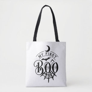 Bolsa Tote Feliz Halloween Boo Modern
