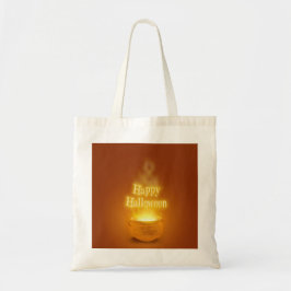 Bolsa Tote Feliz Halloween Caldeirão de Bruxa