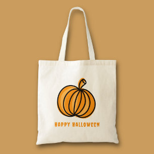 Bolsa Tote Feliz Halloween Pumpkin