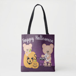 Bolsa Tote Feliz Halloween Teddy Bear Spook-tacular