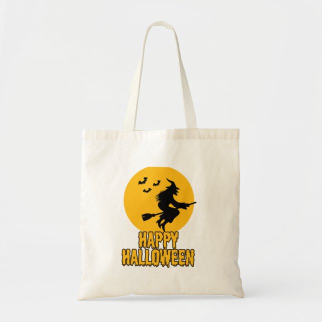BOLSA TOTE FELIZ HALLOWEEN TOTE BAG (Frente)