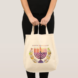 Bolsa Tote Feliz Hanukkah Tote Bag