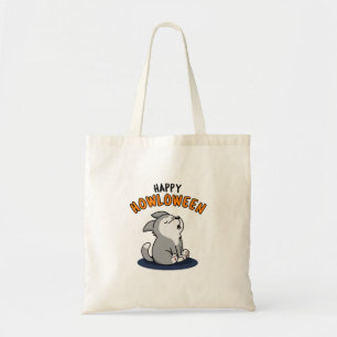 Bolsa Tote Feliz Howloween, Cachorro Bonito
