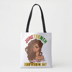 BOLSA TOTE FELIZ JUNETEENTH 2025