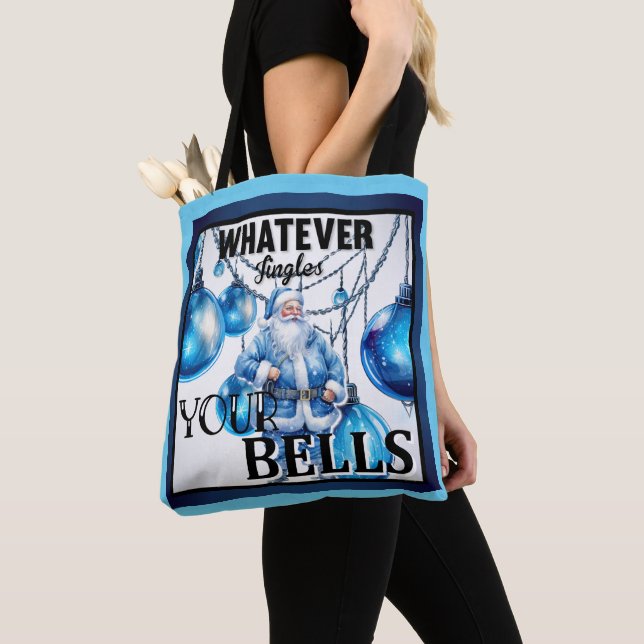 Bolsa Tote Feliz Natal (Close Up)