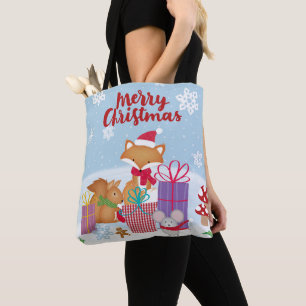 Bolsa Tote Feliz Natal