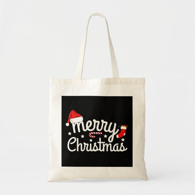 Bolsa Tote Feliz Natal (Frente)